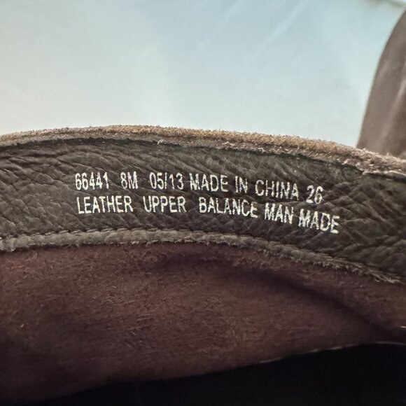 Clarks Suede Lace-up Ankle Boots with a Wedge Heel - Size 8 Medium - Picture 5 of 5